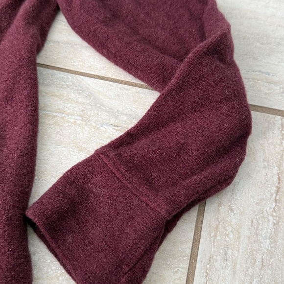 Ibex Reese Merino Wool Sweater Tunic Jacket Redwood Heather Size M - Picture 8 of 16